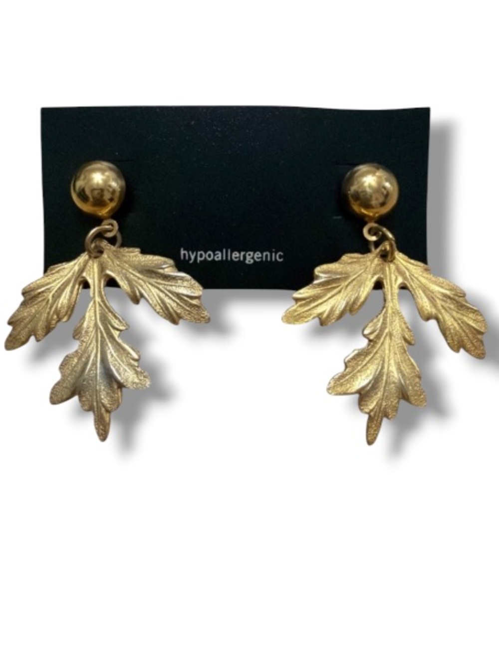 Banana Republic Factory Women’s Gold Leaf Drop Earrings